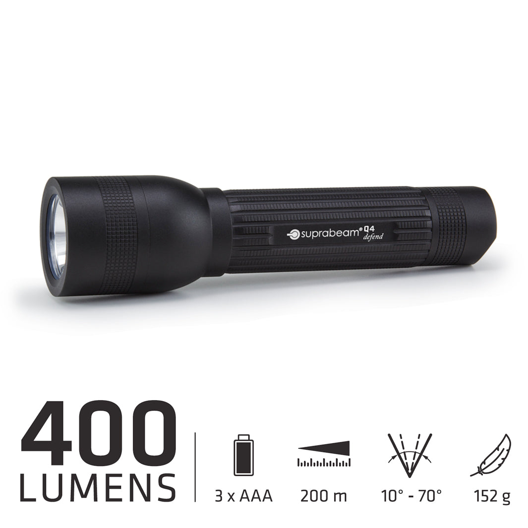 Q4defend Taschenlampe