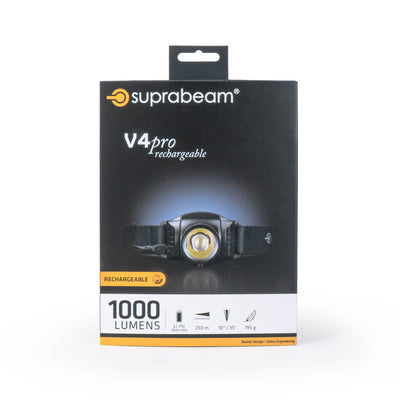 V4pro rechargeable Stirnlampe